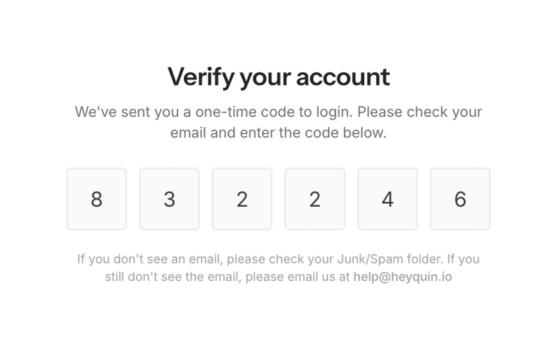 Quin
				input code ui component