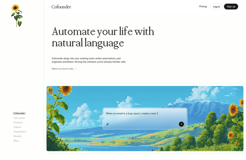 Cofounder
			automation workflow automation natural language processing ui component