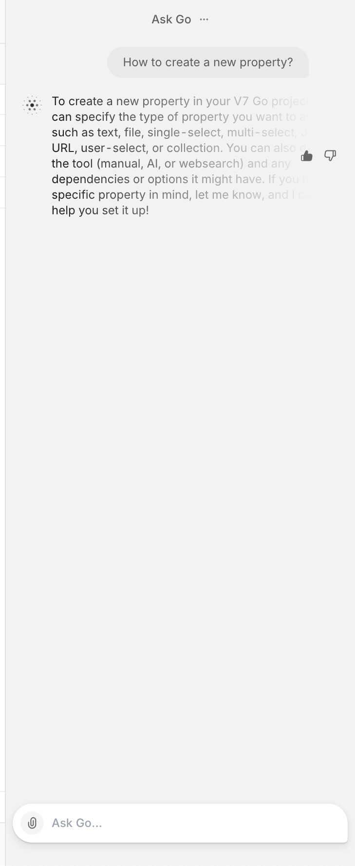 V7
				artificial intelligence ui component