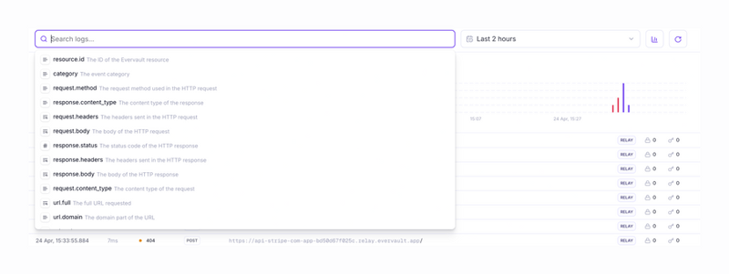 Evervault
				input search ui component