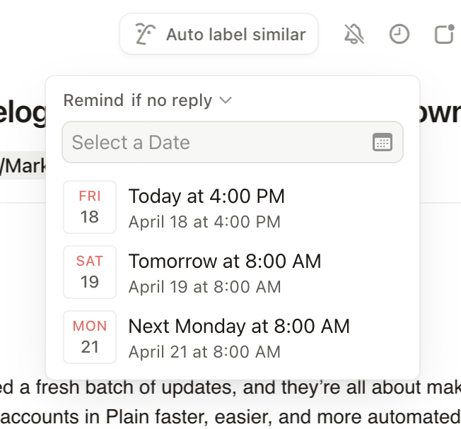 Notion Mail
				datepicker ui component