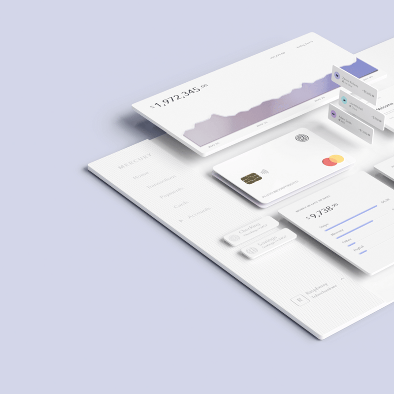 Mercury
				illustration ui component
