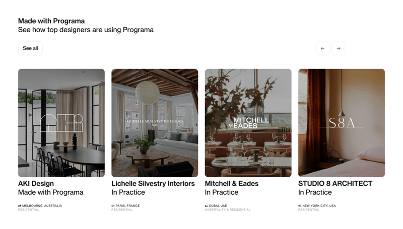 Programa
				social proof ui component