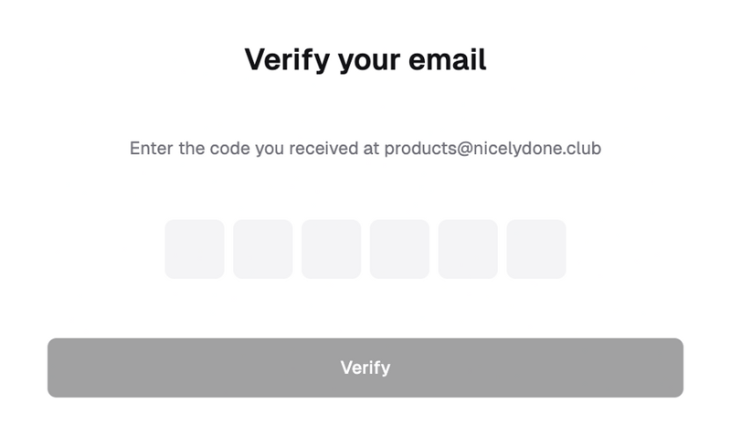 Rayon
				input code ui component