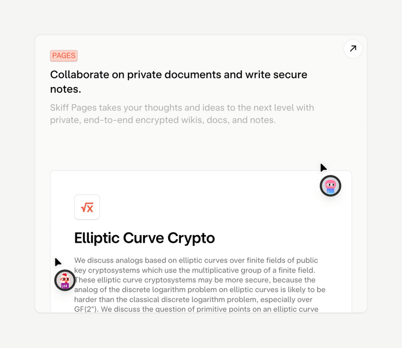 Skiff
				illustration ui component