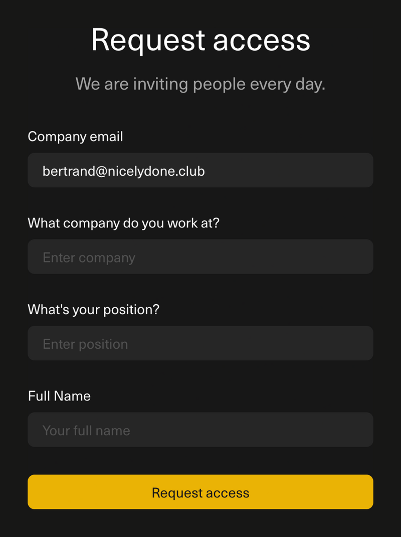Equals
				form element ui component