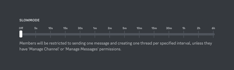 Discord
				slider ui component