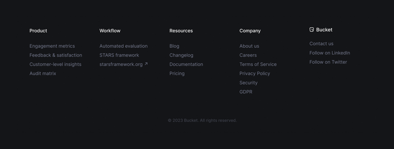 Bucket
				footer ui component