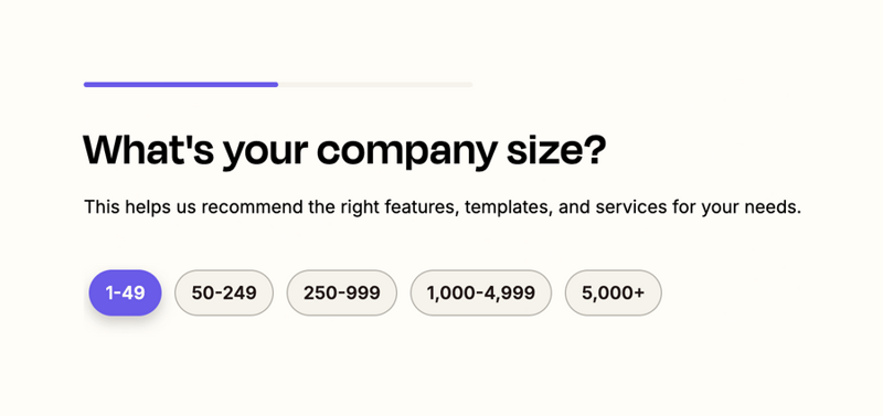 Zapier
				progress indicator ui component
