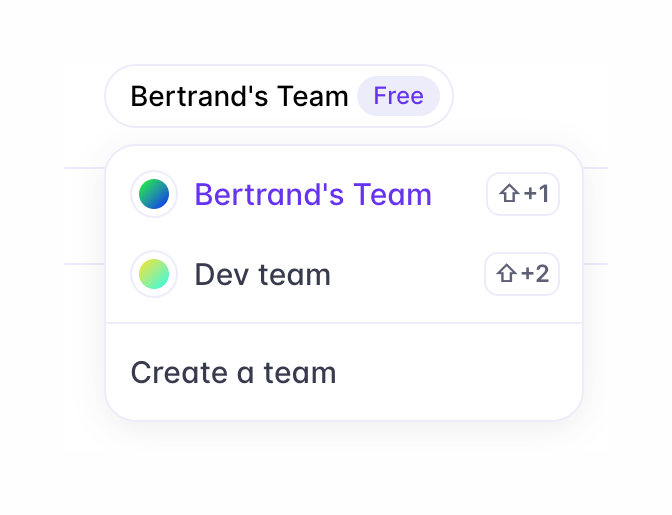 Evervault
				dropdown menu ui component