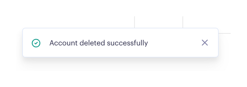 Render
				notification toast ui component