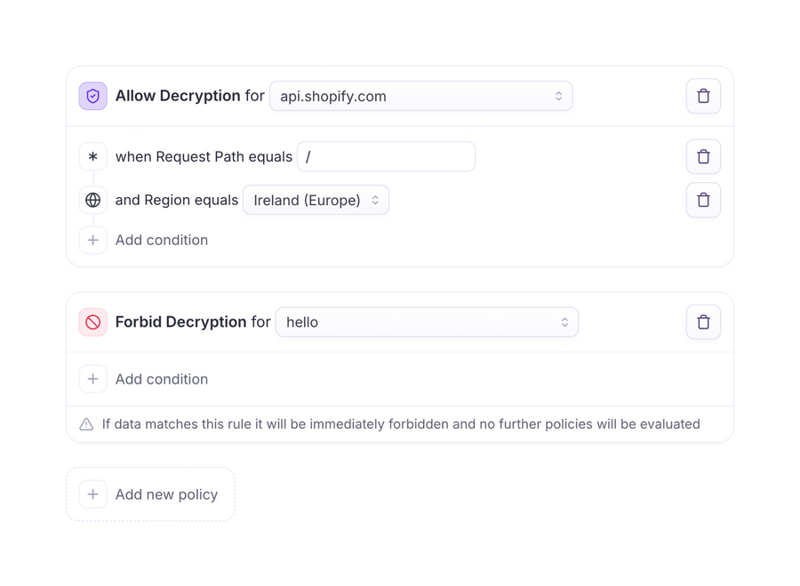 Evervault
				query builder ui component