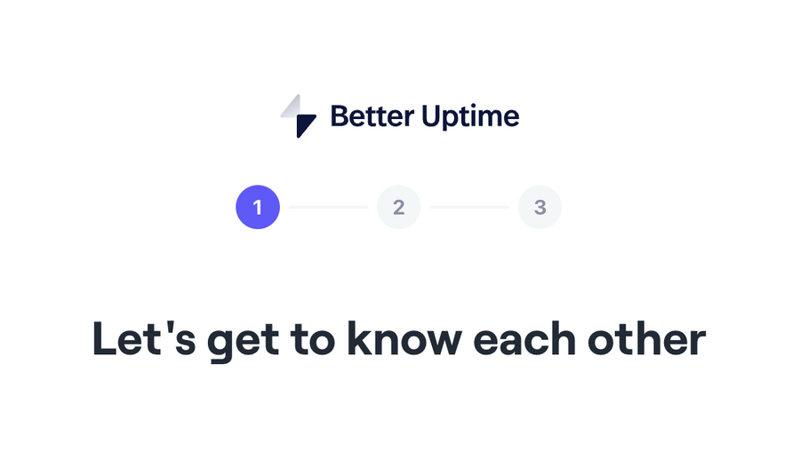 Better Stack
				progress indicator ui component