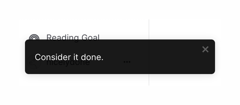 Oku
				notification toast ui component