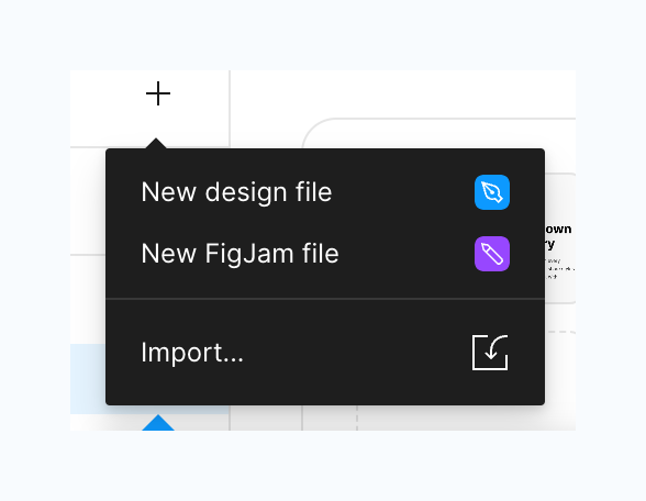 Figma
				dropdown menu ui component