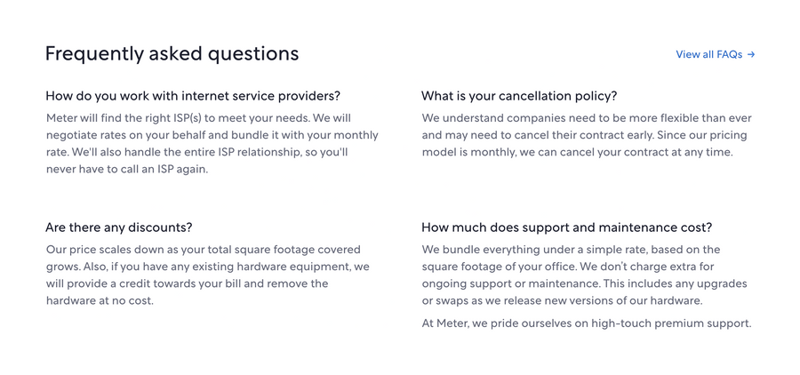 Meter
				faq ui component