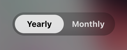 Amie
				segmented control ui component