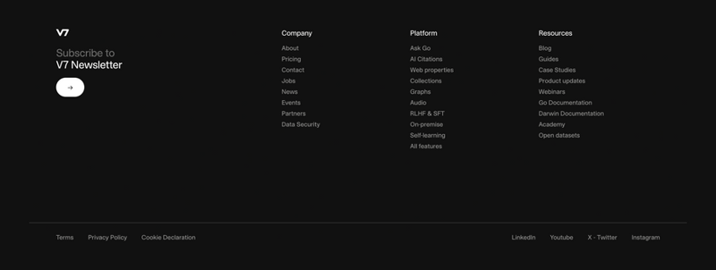 V7
				footer ui component