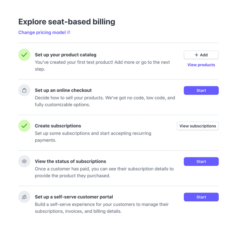 Stripe
				stepper ui component