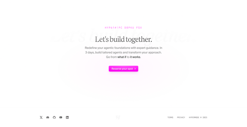 Hypermode
				footer ui component