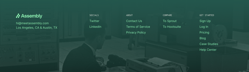 Assembly
				footer ui component