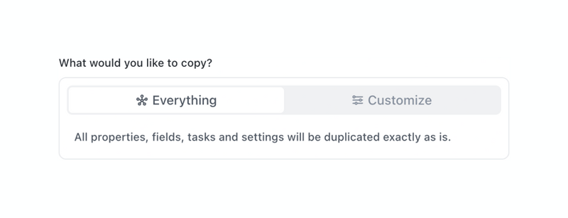 ClickUp
				segmented control ui component