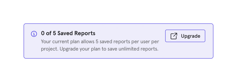 Mixpanel
				upgrade your plan ui component