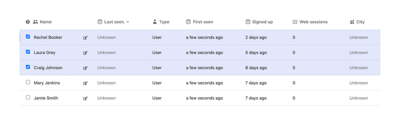Intercom
				table ui component
