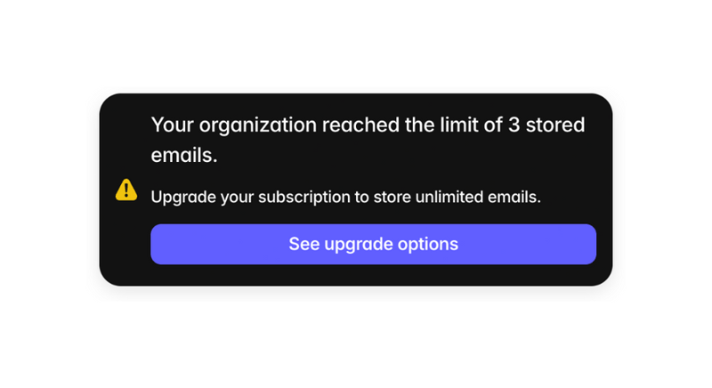 Tabular
				notification toast ui component