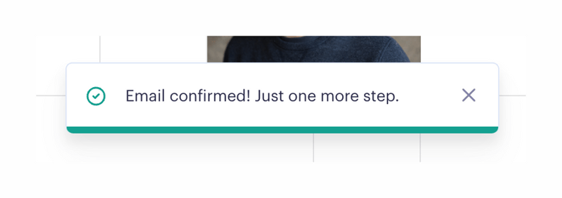 Render
				notification toast ui component