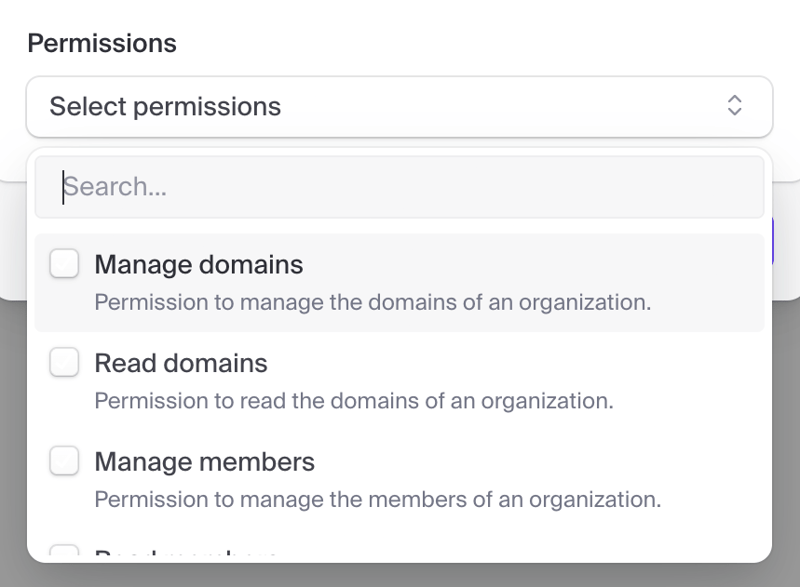 Clerk
				input multi-select ui component