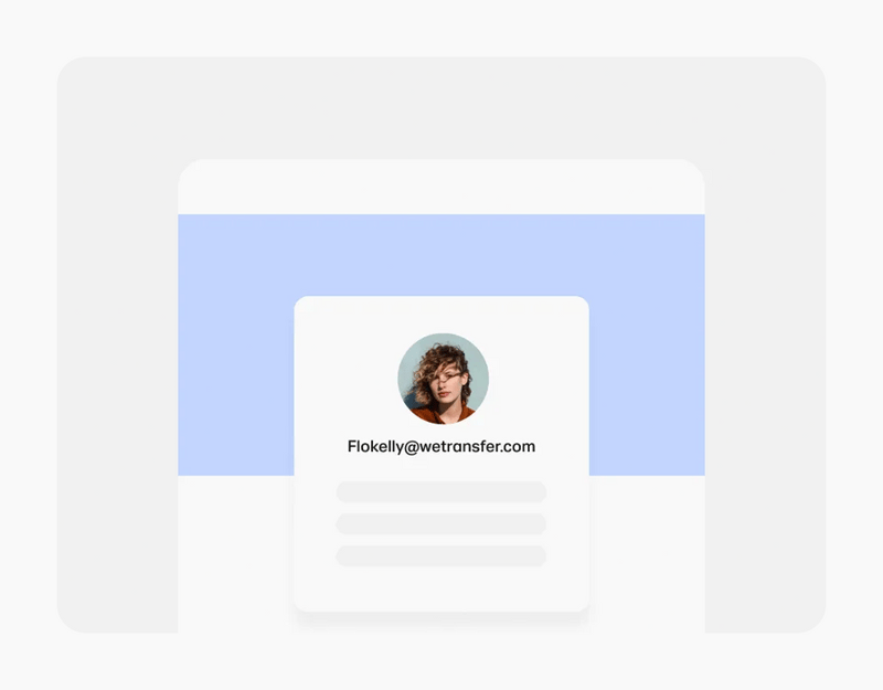 WeTransfer
				illustration ui component