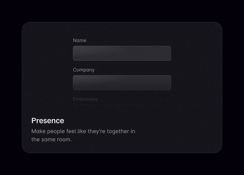 Liveblocks
				illustration ui component