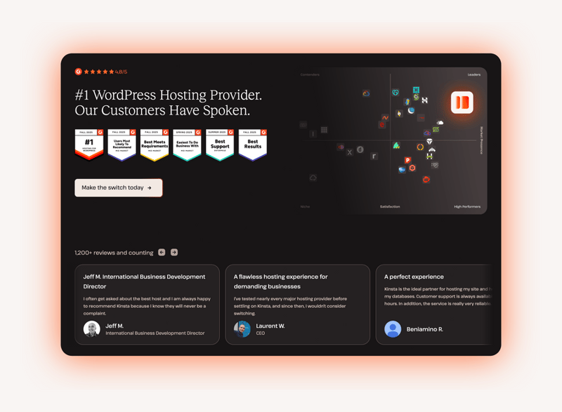 Kinsta
				social proof ui component