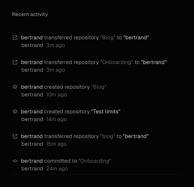 Basehub
				timeline & history ui component
