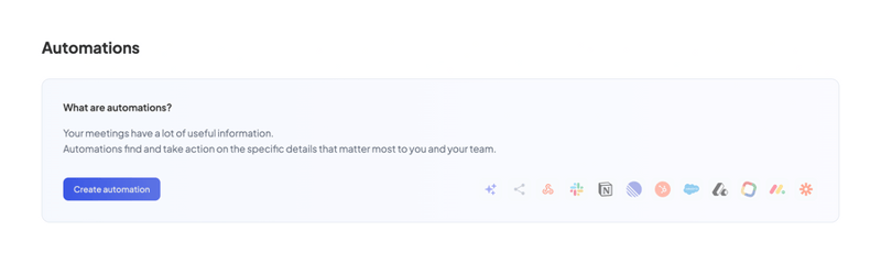 Circleback
				empty state ui component