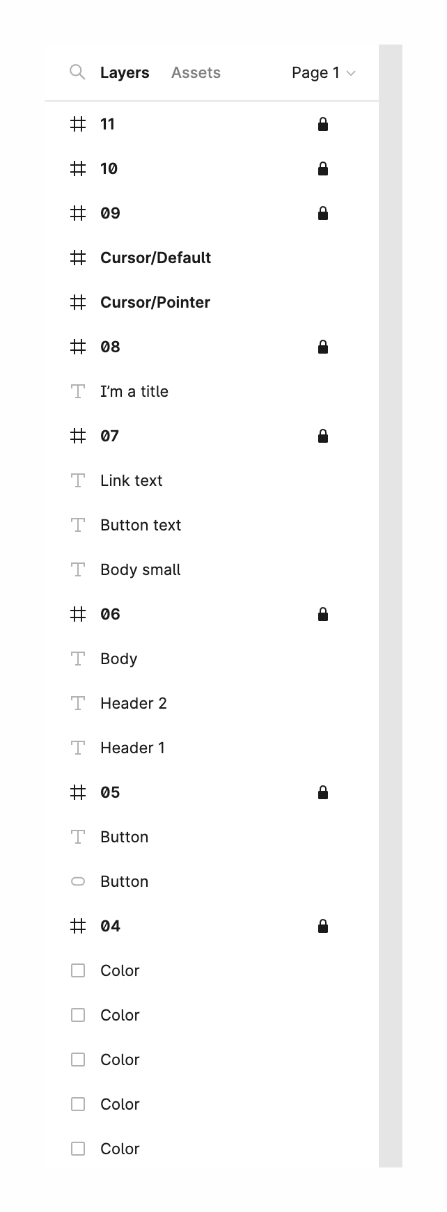 Figma
				vertical navigation ui component