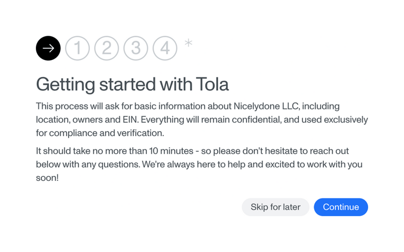 Tola
				stepper ui component