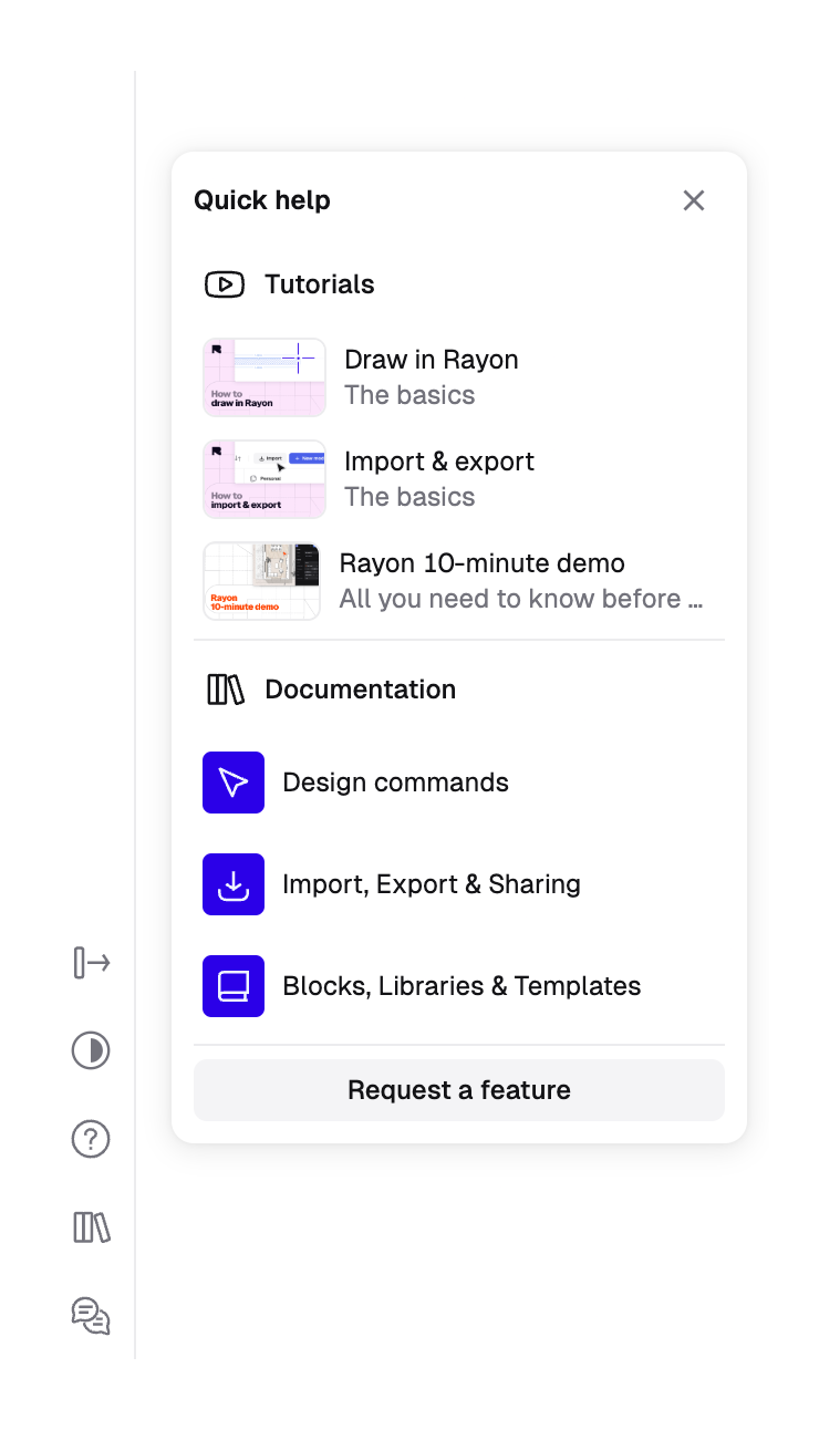 Rayon
				dropdown menu ui component
