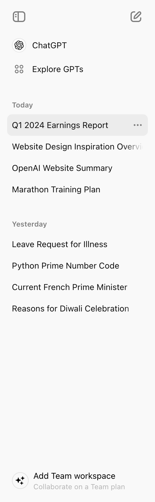 ChatGPT
				vertical navigation ui component