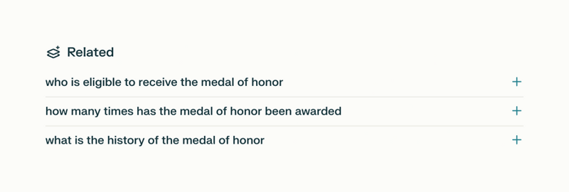 Perplexity
				accordion ui component