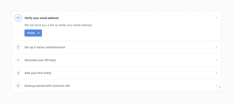 Column
				stepper ui component