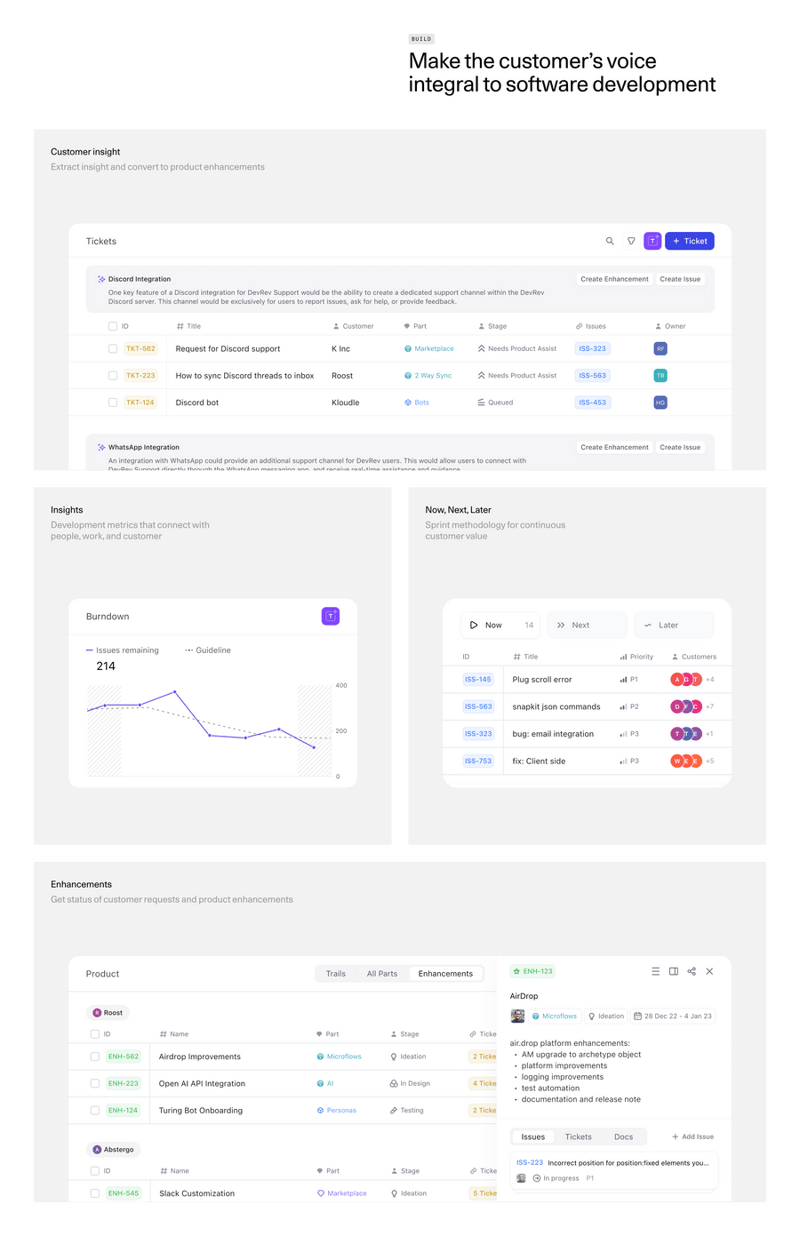 DevRev
				bento box ui component
