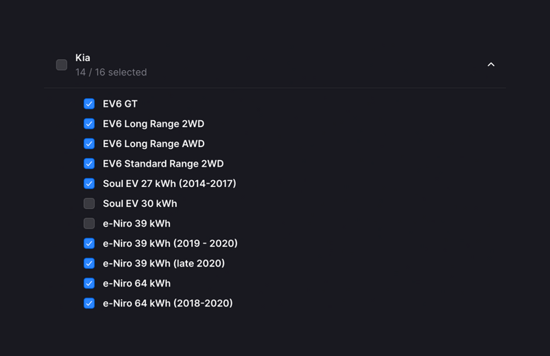 Chargetrip
				checkbox & radio ui component