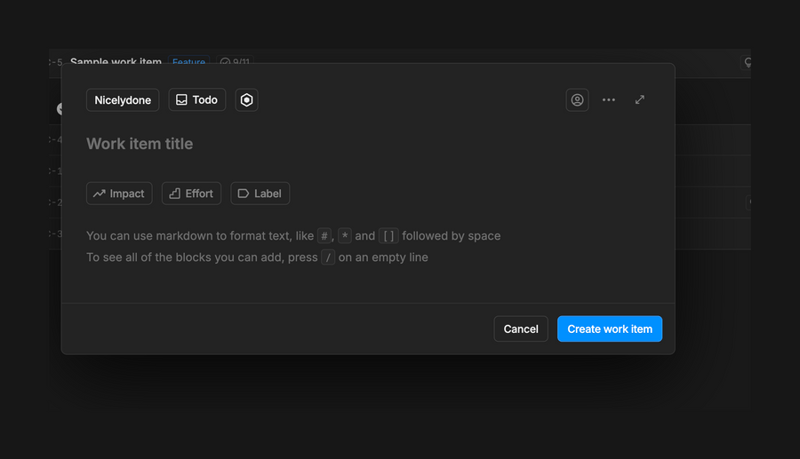 Kitemaker
				modal ui component