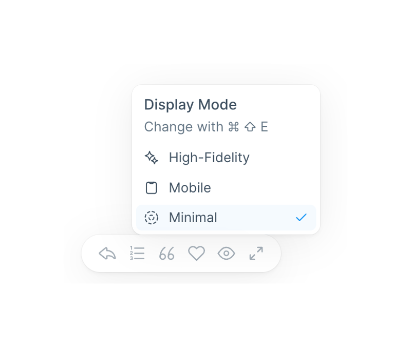 Typefully
				dropdown menu ui component