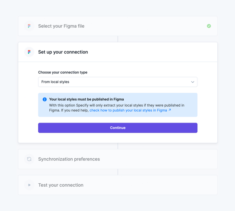 Specify
				stepper ui component