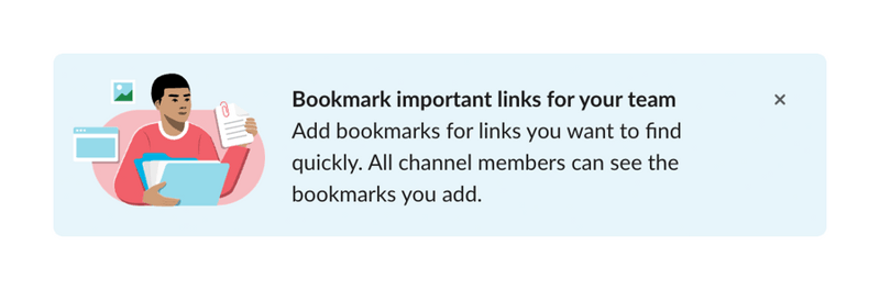 Slack
				tips ui component