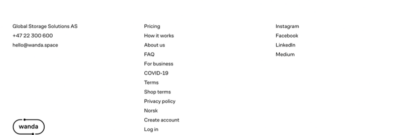 Wanda
				footer ui component