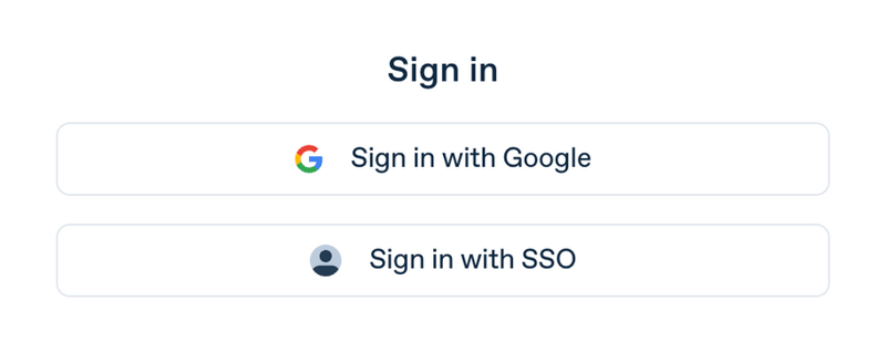Synthesia
				social login button ui component